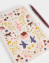 Librería Sets Con Lapicera Set De Librería Con Cuaderno A5 De Pu Con Elástico Con Lapicera - Blanco Crudo