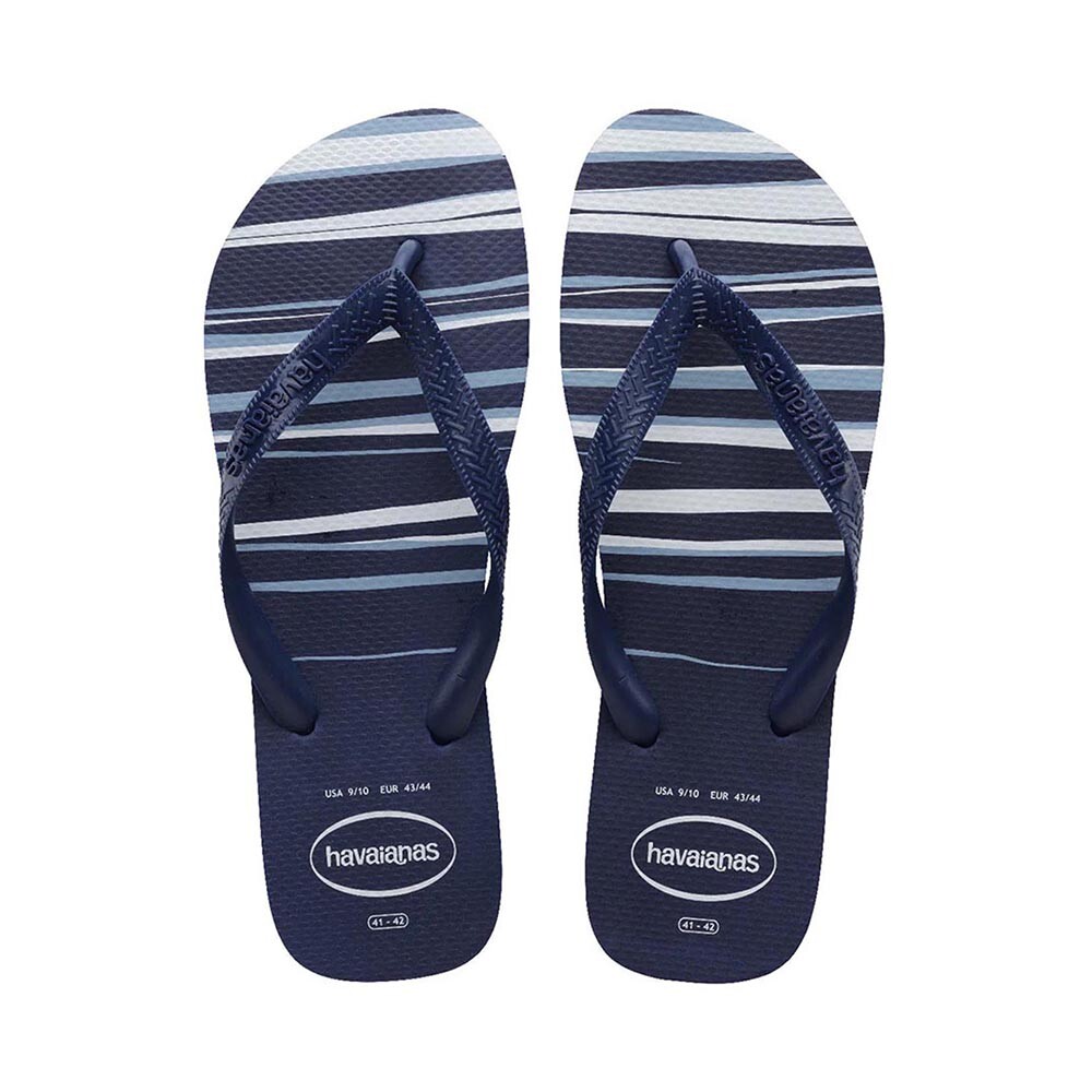 Sandalias Havaianas Top Basic Hombre Marino/Marino/Blanco
