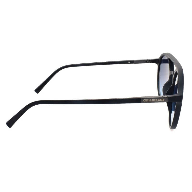 Lentes de Sol Chilli Beans Basilea Negro - Azul