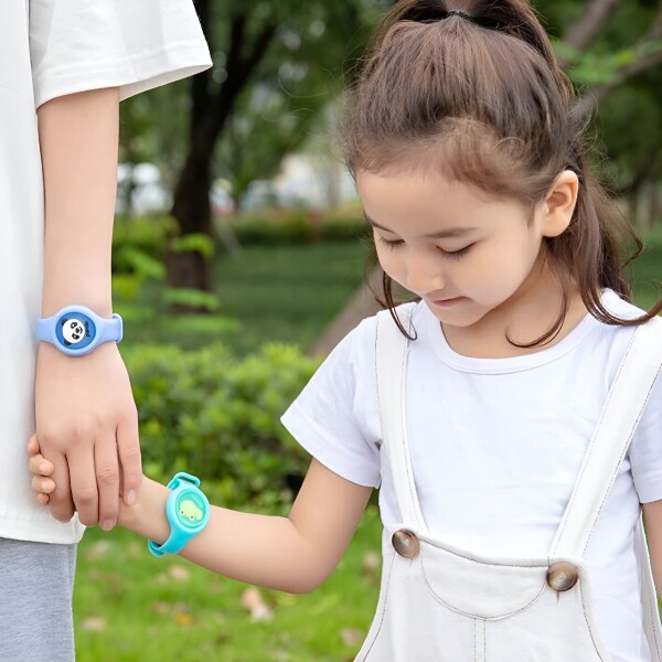 Pulsera Niños Anti Mosquitos Repelente Citronela Infantil Variante Color Verde