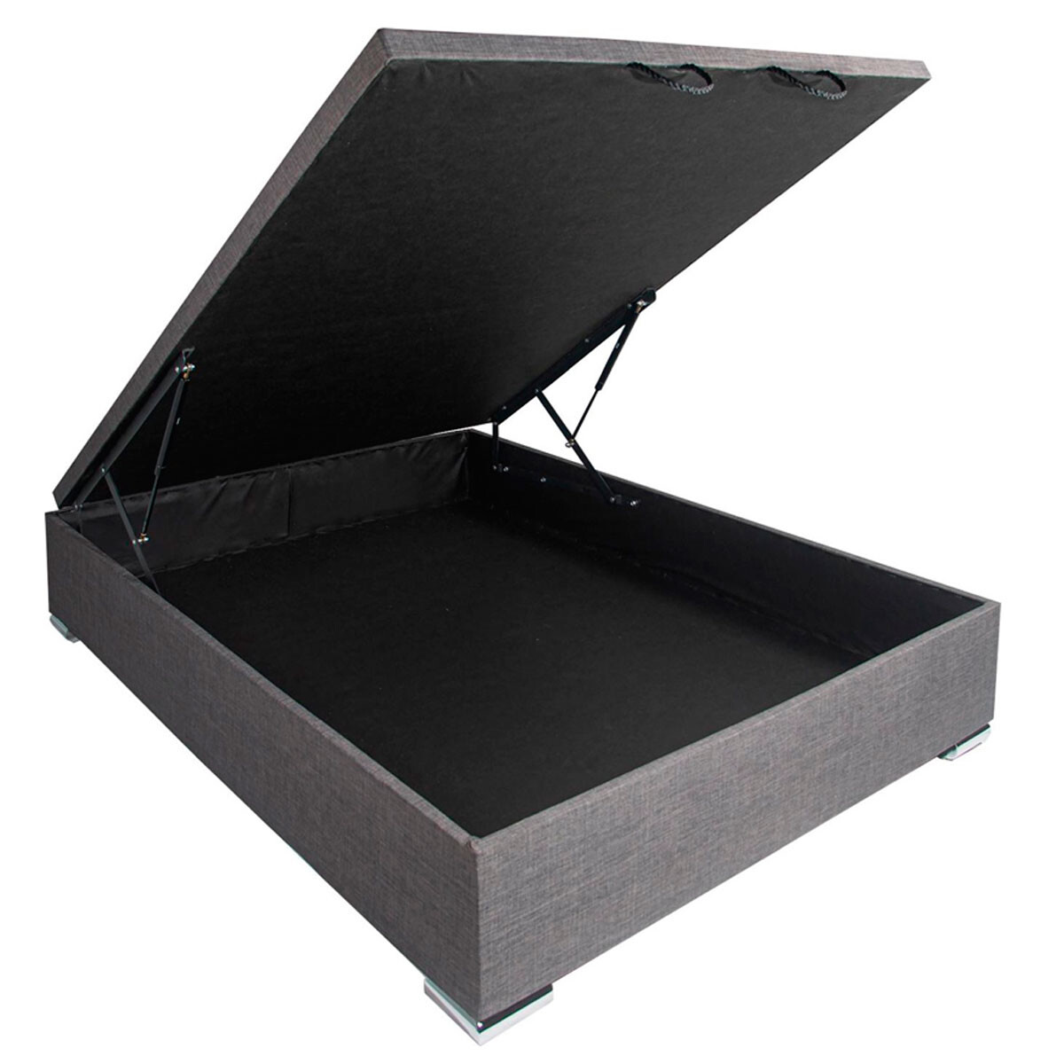 CAMA BAUL 1 plaza 90 x 190 Patas Metal 