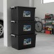 Set x3 Caja Organizadora 56 Lts NEGRO