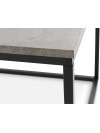 Mesa de centro DOKKEDAL 75x115 hormigón Mesa de centro DOKKEDAL 75x115 hormigón