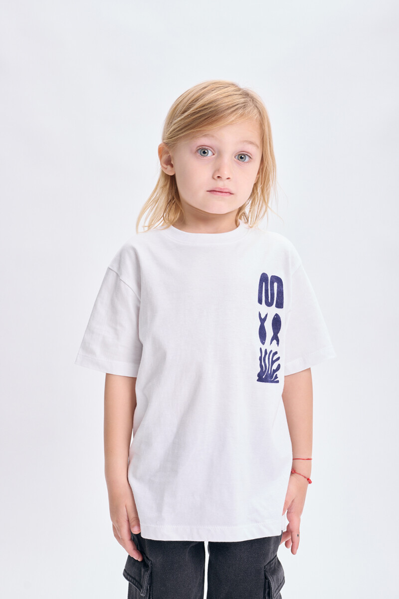 Remera elementos mar Verde