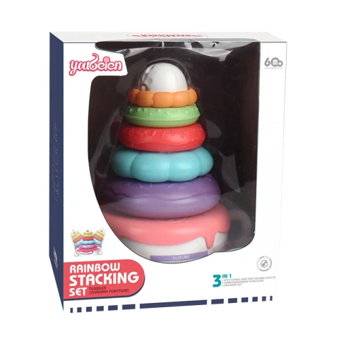 Torre Apilable para Bebés 6 Piezas 20 cm U
