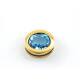 Dije Oro 18 K Con Topacio Dije Oro 18 K Con Topacio