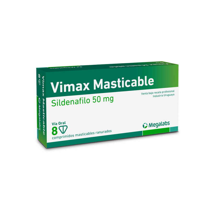Vimax Masticable 50 Mg. 8 Comp. Vimax Masticable 50 Mg. 8 Comp.