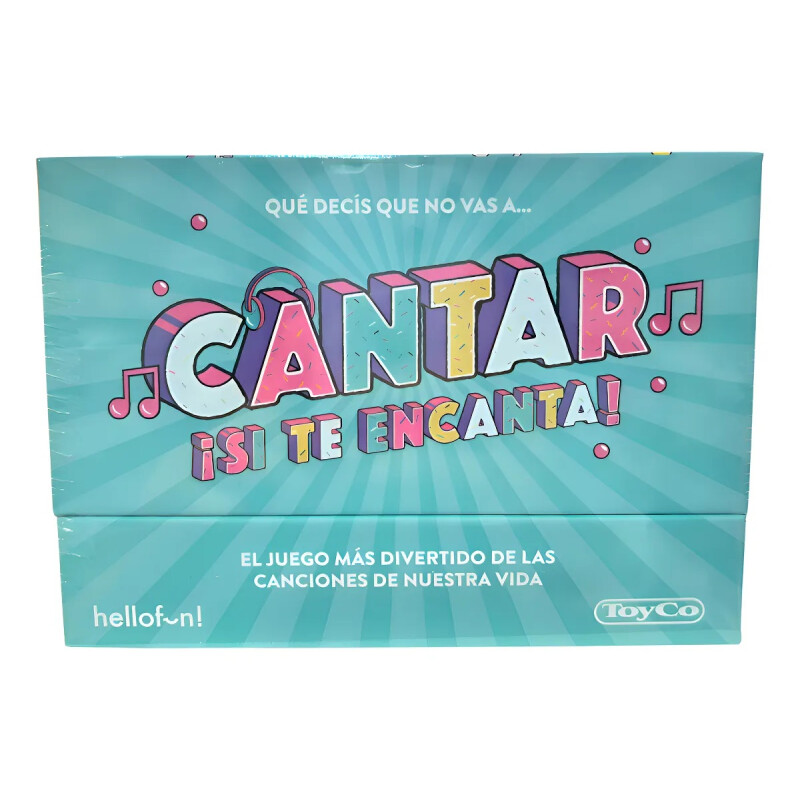 Juego De Mesa Cantar Si Te Encanta Toyco +14 años Juego De Mesa Cantar Si Te Encanta Toyco +14 años