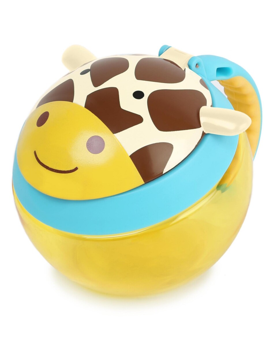 Contenedor de snacks diseño jirafa 