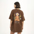 Remera Pulau Lunita Marrón