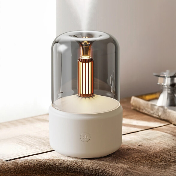Lámpara LED portátil cálida + humidificador AI9403