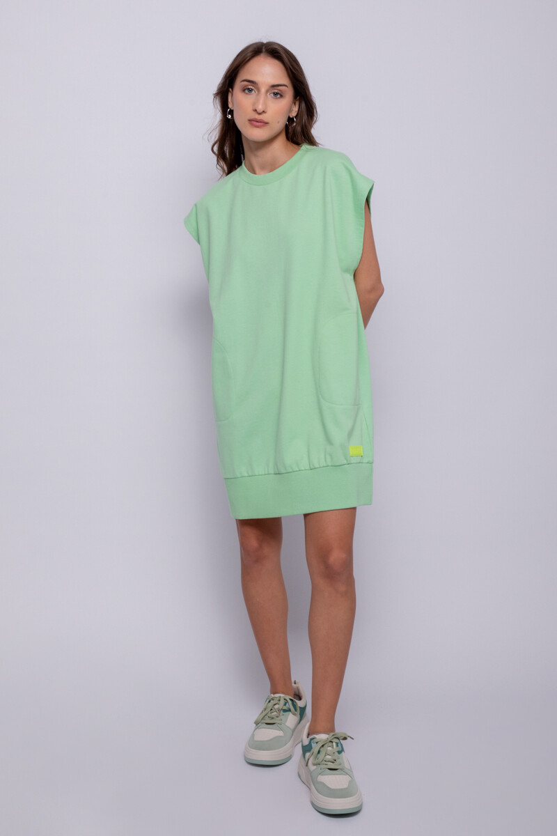 VESTIDO WILKIN Verde Menta