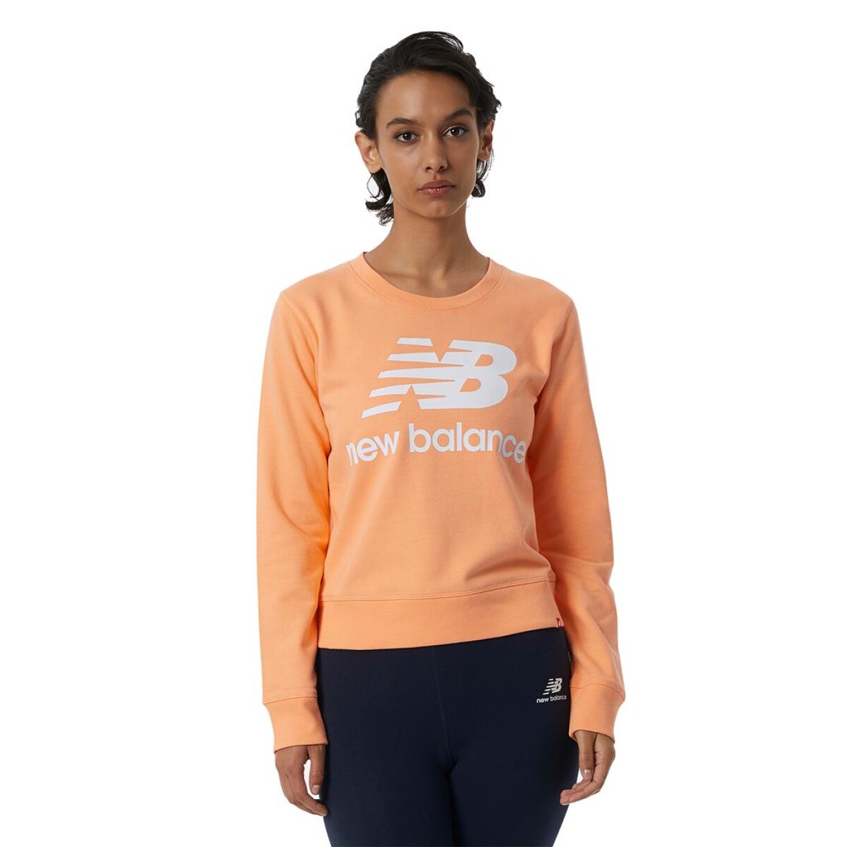 Buzo New Balance de Dama - ESSENTIALS - WT03551PGZ - ORANGE 