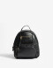 Mochilas Urbanas Mochila Efecto Croco - Negro