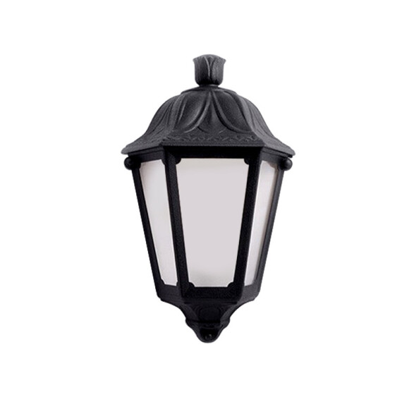 Farol pared colonial 3 caras opal IP55 E27 IESSE FL0511