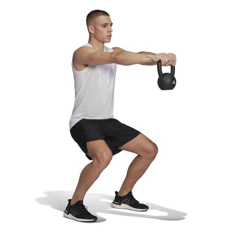 Short Training M D4T Hombre Black