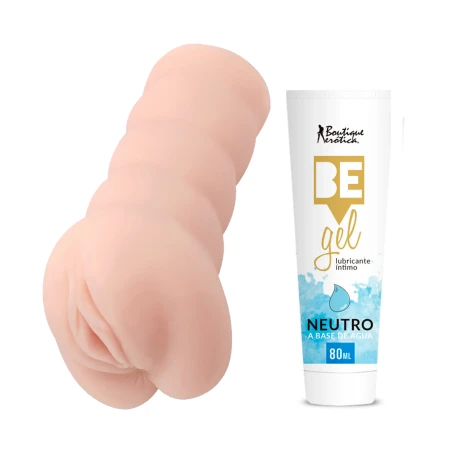 Masturbador Crazy Bull + Gel Neutro Masturbador Crazy Bull + Gel Neutro