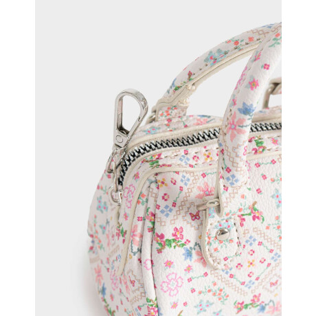 Monedero Formato Cartera Estampado Flores