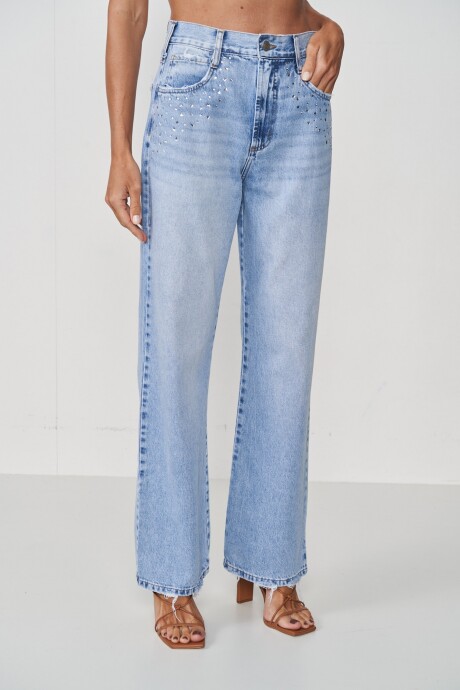 Pantalon Idol Azul