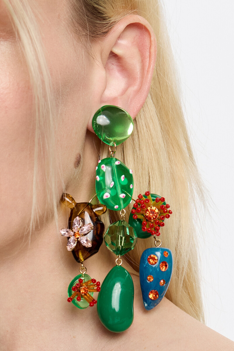 PENDIENTES Verde