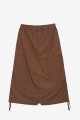 FALDA LARGA W' CARGO Marron