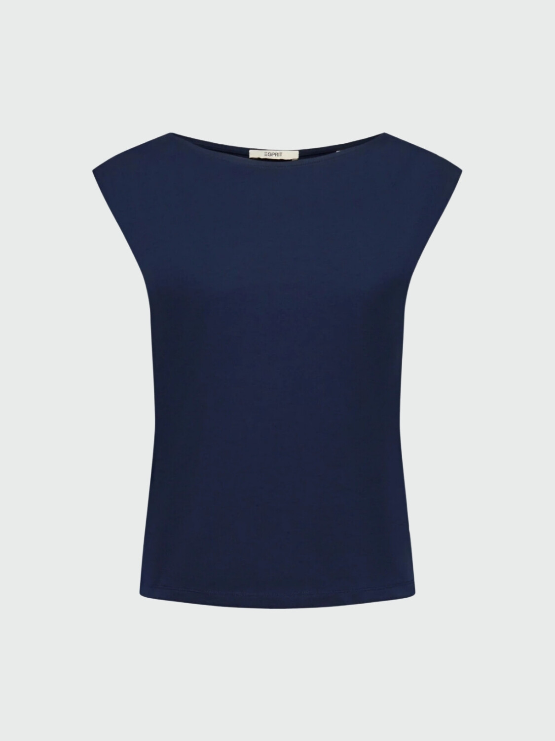 Blusa con escote drapeado, Theory Azul