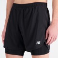 Short New Balance de Hombre - MS33217BK BLACK