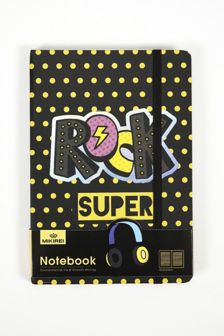 Cuaderno Ritmo 21x14,5cm, 96 Hojas Estampado 1