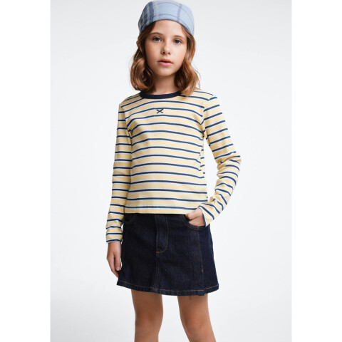BLUSA ML FEM BEGE CLARO