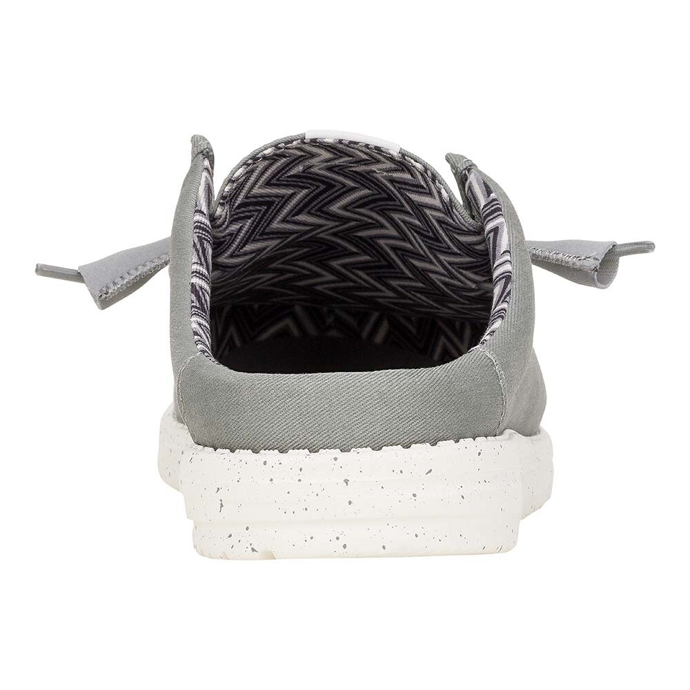 Zuecos Wally Slip Stretch Canvas - Hombre Grey