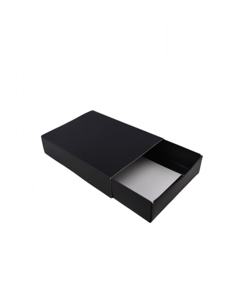 Caja tipo fosforo 10x14x3 cm NEGRO