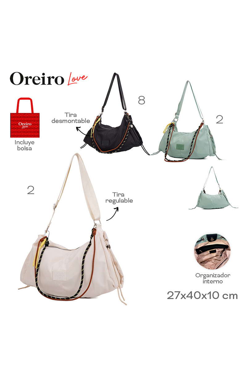 Cartera Las Oreiro Negro
