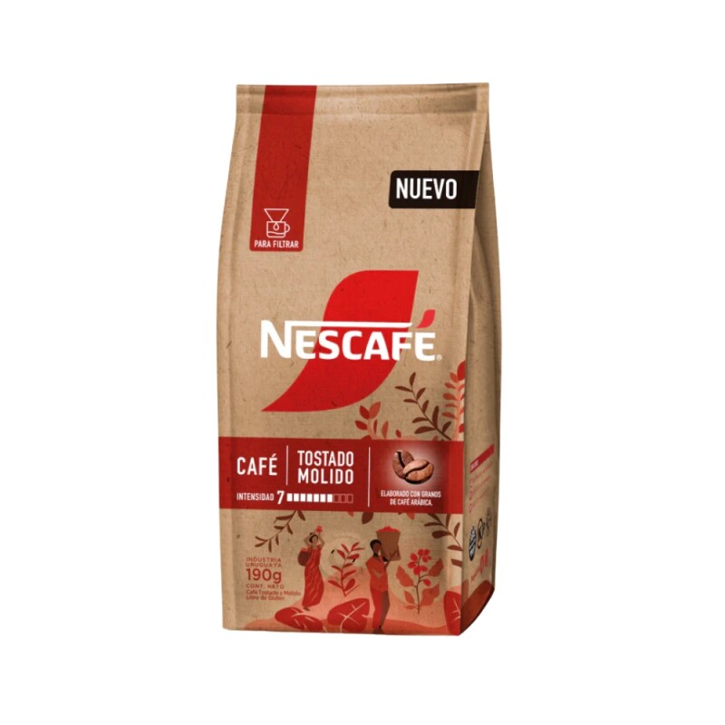Nescafe Tostado Molido Puro 190g Nescafe Tostado Molido Puro 190g