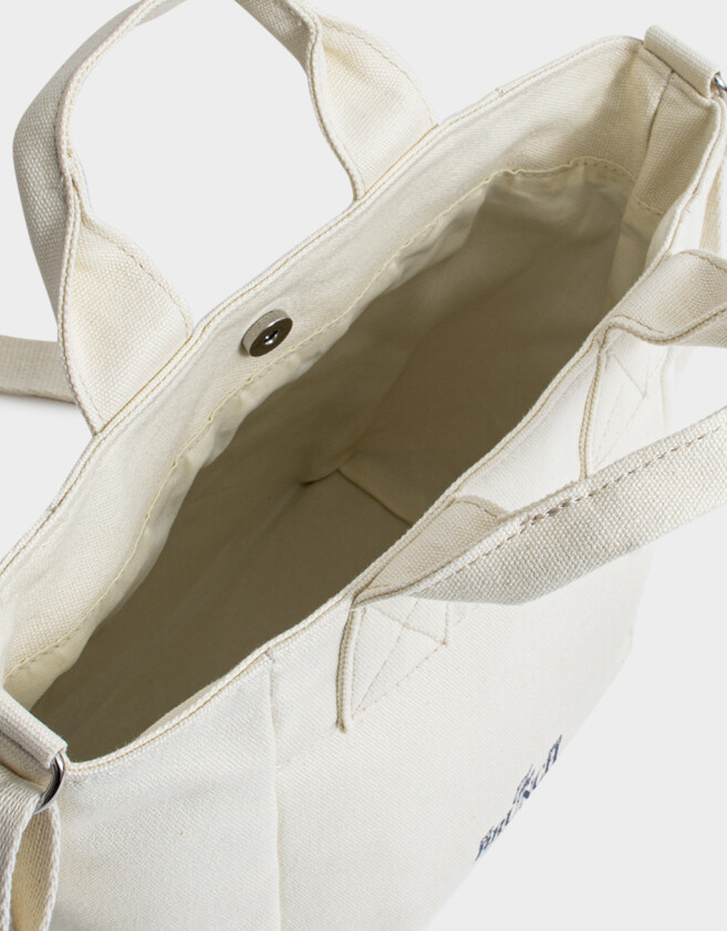 City Cartera City Mini Crudo "campus Club" - Blanco Crudo