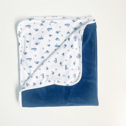Manta para bebé Azul