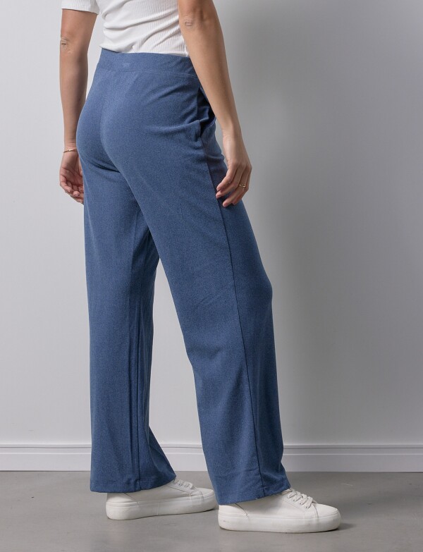 Pantalon Comfy Wide AZUL