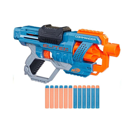 Pistola Nerf Elite 2.0 Commander Rd-6 Lanzador De Dardos
