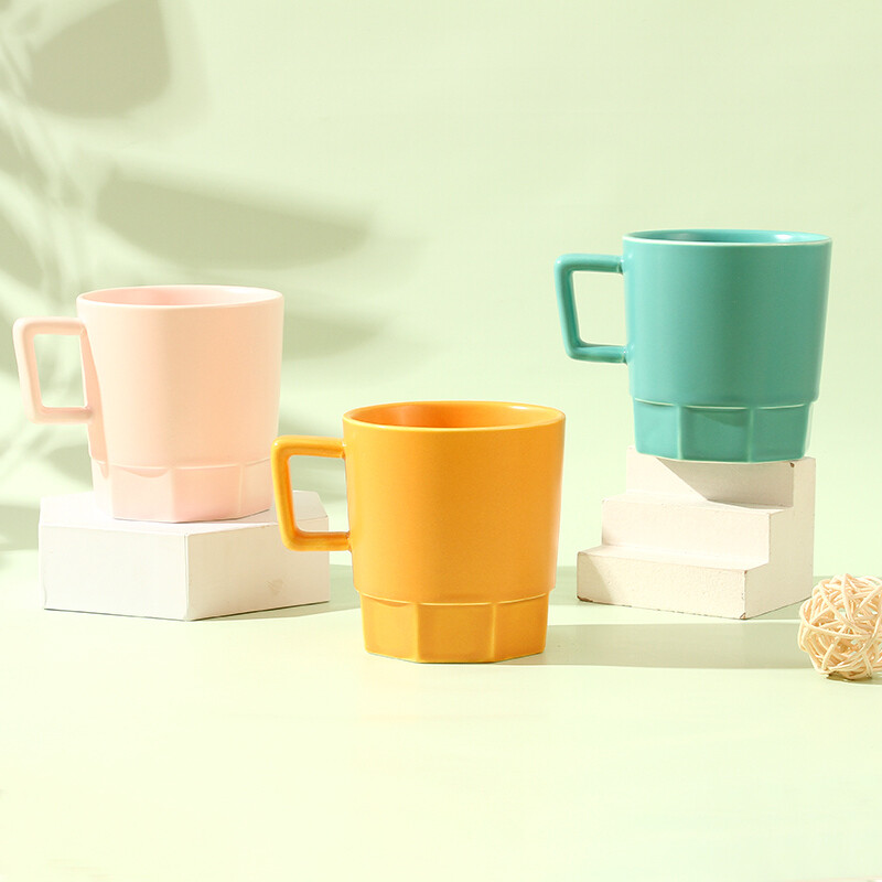 Taza De Base Octogonal - 300ml Unica