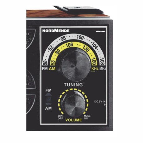 Radio Normende Portatil 2 Bandas AM/FM NRD-R100 Radio Normende Portatil 2 Bandas AM/FM NRD-R100