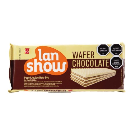 Waffle RIO Lan Show 80grs Chocolate