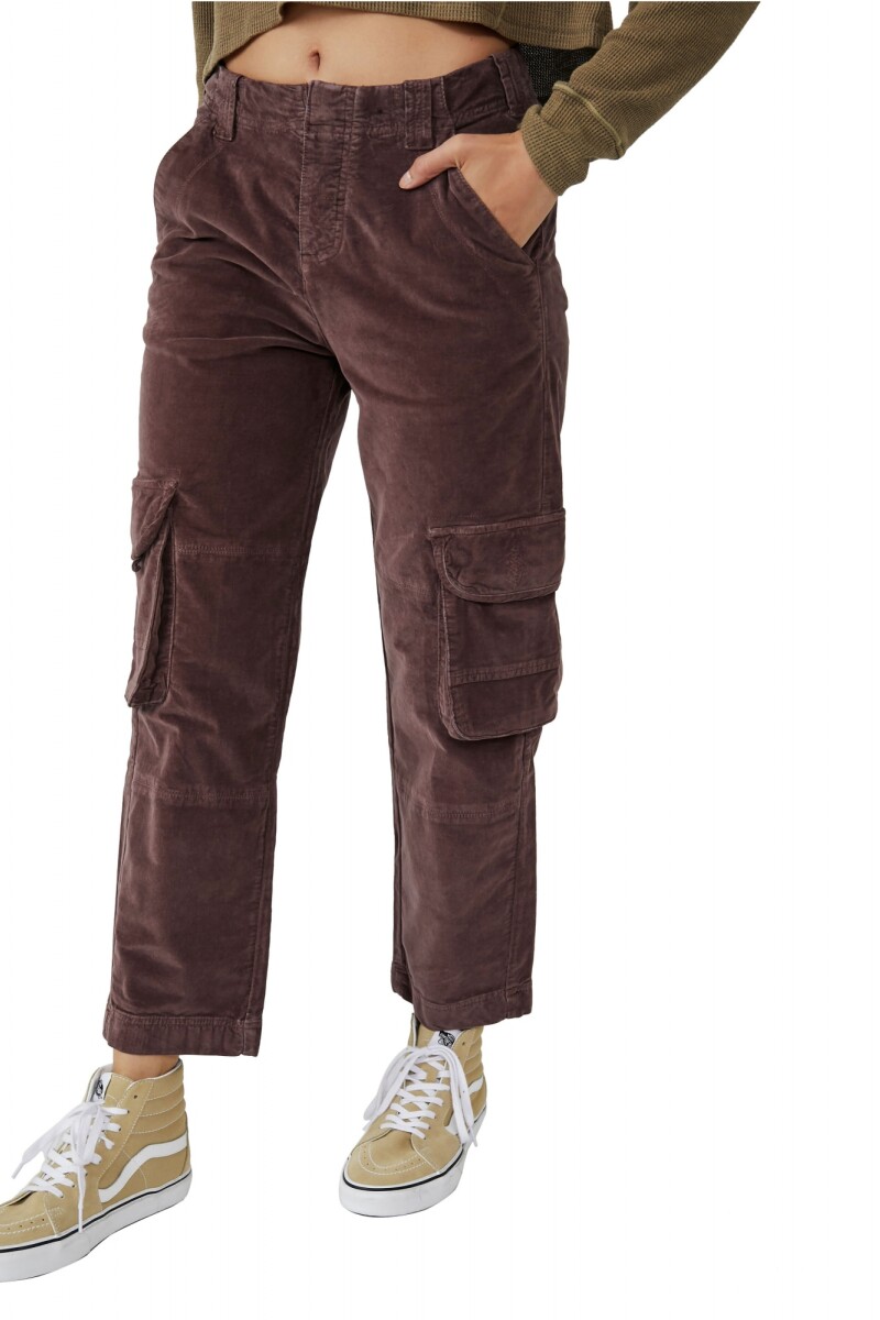HARD CRUSHIN PLUSH CARGO Marron
