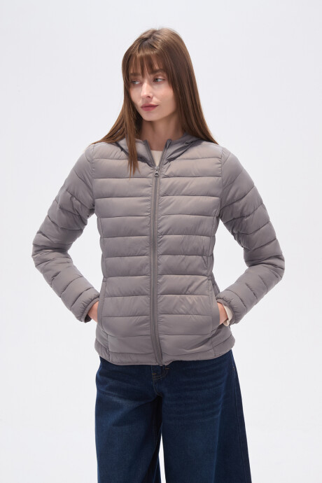 Campera Lennox Gris Medio