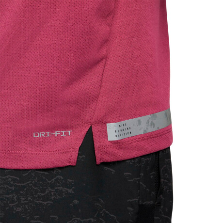 REMERA NIKE DRI-FIT RUN DIVISION RISE 365 Bordeux