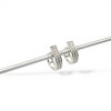 Caravanas Aro-Plata 925-Piedra zirconia-CA3016 conpiedra
