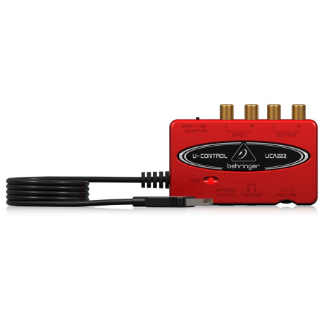 INTERFAZ DE AUDIO BEHRINGER UCA222 USB INTERFAZ DE AUDIO BEHRINGER UCA222 USB