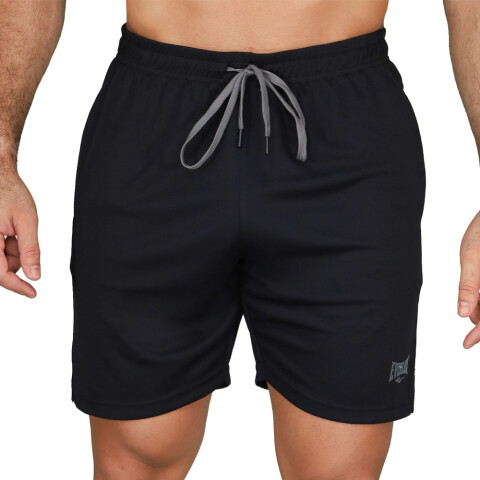 SHORT MEN POLY EVERLAST CITY II 7" BK M6 NEGRO