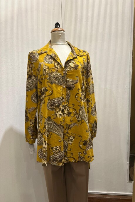 CAMISA MISSY Mostaza