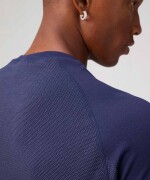 Polo Manga Corta Fit The Training Day Tee Hombre Deep Navy