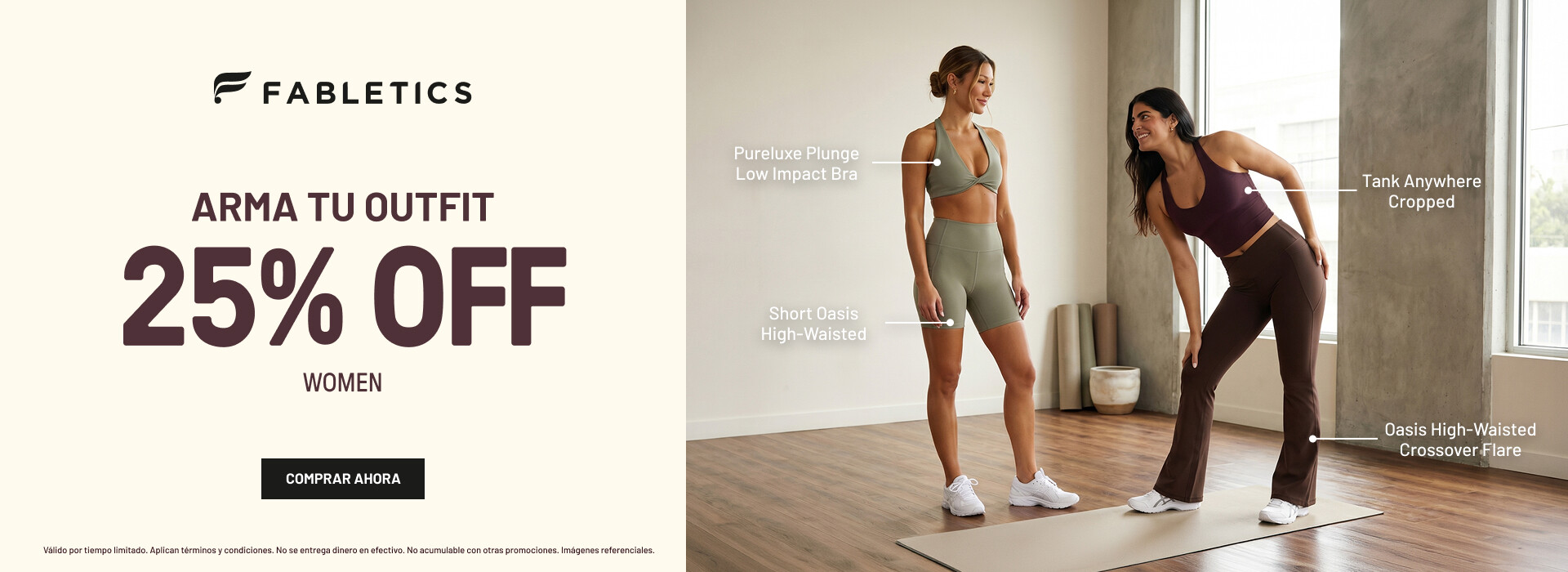 25% arma tu outfit - Mujer
