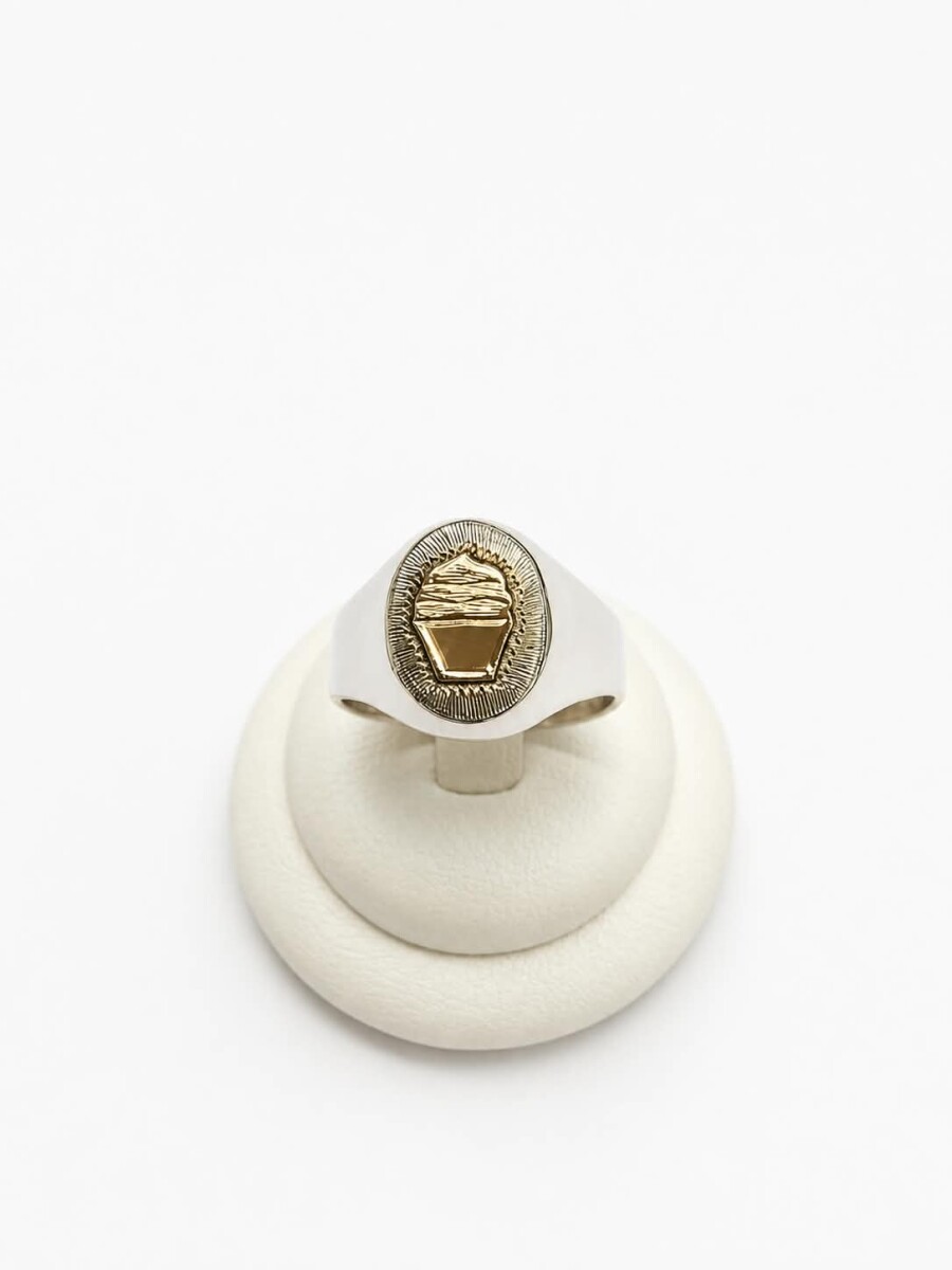 Anillo sello profesion pastelero 